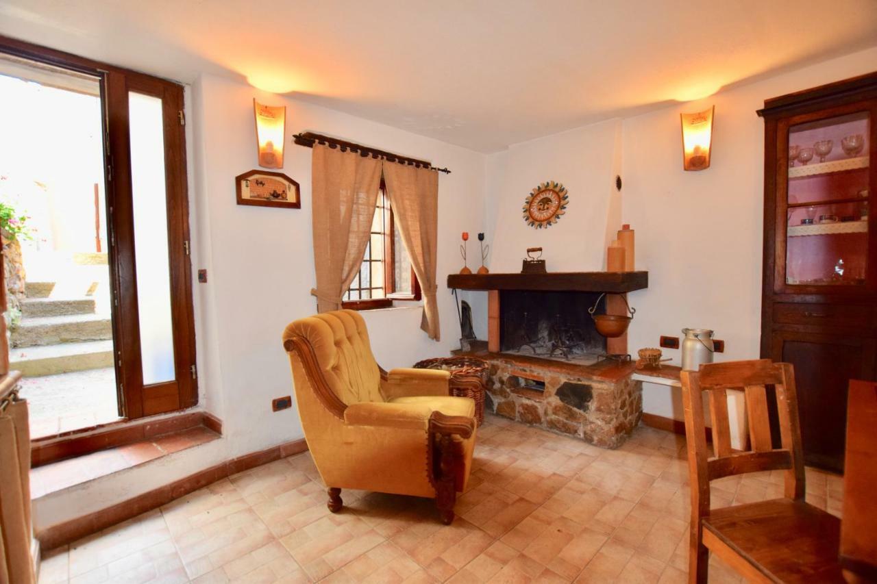 Вілла Luciano E Norma House Il Rustico Gerfalco Екстер'єр фото
